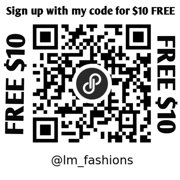 FREE $10 TO SIGNUP USING lm_fashions as your code to join Poshmark ♥️ 😀 - Picture 1 of 3